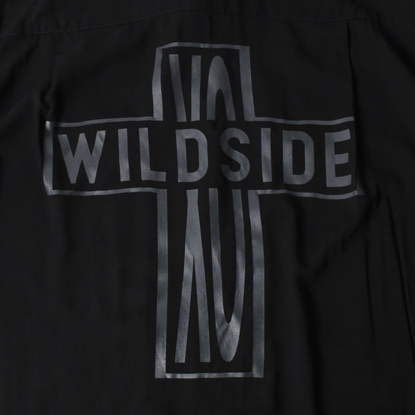 新品未使用品 WILDSIDE × The Weeknd Rayon Shirt YOHI YAMAMOTO ワイルドサイド RAYON SHIRTS SW-B26-205-1-03 レーヨン シャツ 中古 4a008146