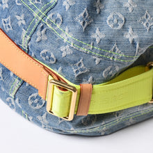 画像をギャラリービューアに読み込む, 極美品 LOUIS VUITTON ルイヴィトン デニム サンライズ ショルダーバッグ ブルーグラデーション デニムキャンバス M93189 中古 4a000848