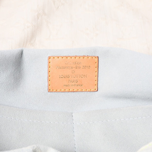 Very Good Condition LOUIS VUITTON Denim Sunrise Shoulder Bag Blue Gradation Denim Canvas M93189 Used 4a000848
