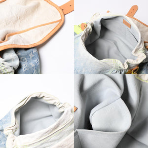Very Good Condition LOUIS VUITTON Denim Sunrise Shoulder Bag Blue Gradation Denim Canvas M93189 Used 4a000848