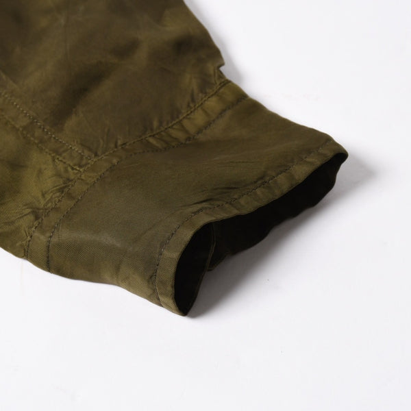 Yohji Yamamoto ヨウジヤマモト 長袖シャツ シャツ オリーブグリーン カーキ グリーン 緑 H0-B04-801 美品 中古 4a008168