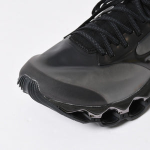New and unused Mizuno Wave Sorayama Prophecy Sneakers Black Metallic Silver Sneakers Shoes Size 29cm Used 4a008184