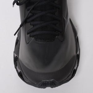New and unused Mizuno Wave Sorayama Prophecy Sneakers Black Metallic Silver Sneakers Shoes Size 29cm Used 4a008184