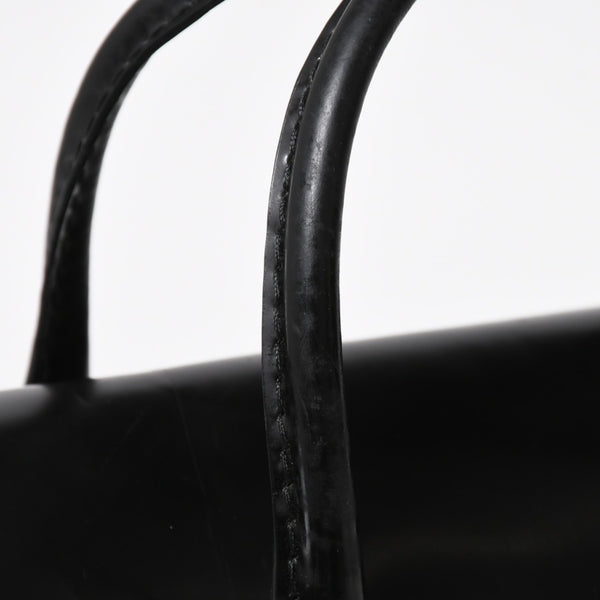 GUCCI Gucci Queen Boston bag handbag 189883 Tom Ford period Made in Italy Patent leather Black Gold hardware Good condition Used 4a008267