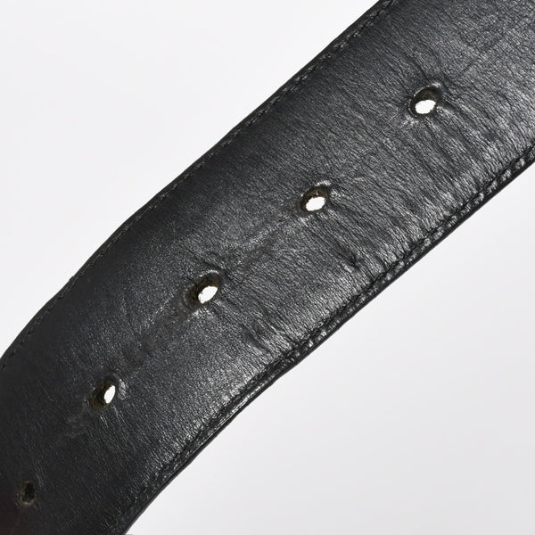 CHROME HEARTS BLT FILIGREE OTJ Filigree OTJ Belt Size 30 Leather Silver 925 Good Condition Used 4a008574