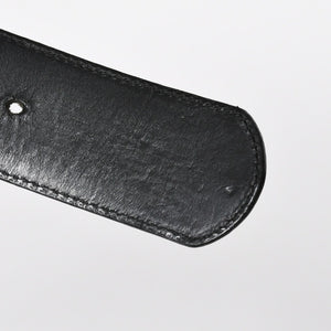 CHROME HEARTS BLT FILIGREE OTJ Filigree OTJ Belt Size 30 Leather Silver 925 Good Condition Used 4a008574