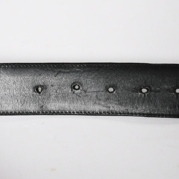 CHROME HEARTS BLT FILIGREE OTJ Filigree OTJ Belt Size 30 Leather Silver 925 Good Condition Used 4a008574