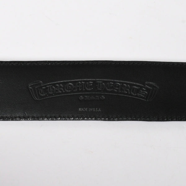 CHROME HEARTS BLT FILIGREE OTJ Filigree OTJ Belt Size 30 Leather Silver 925 Good Condition Used 4a008574