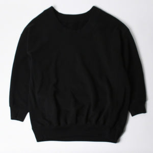 Like new BALENCIAGA Sweatshirt Black 19AW Cristobal Sweatshirt BB embroidery 601491 Used 4a008169