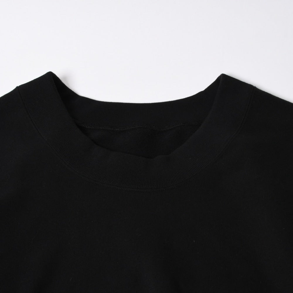 新品同様品 BALENCIAGA バレンシアガ トレーナー スウェット ブラック 19AW Cristobal Sweatshirt BB刺繍 601491 中古 4a008169