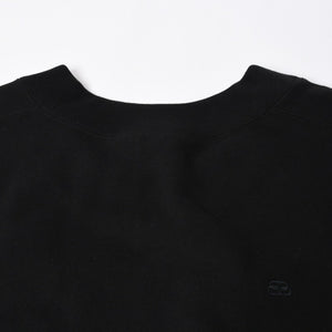 Like new BALENCIAGA Sweatshirt Black 19AW Cristobal Sweatshirt BB embroidery 601491 Used 4a008169