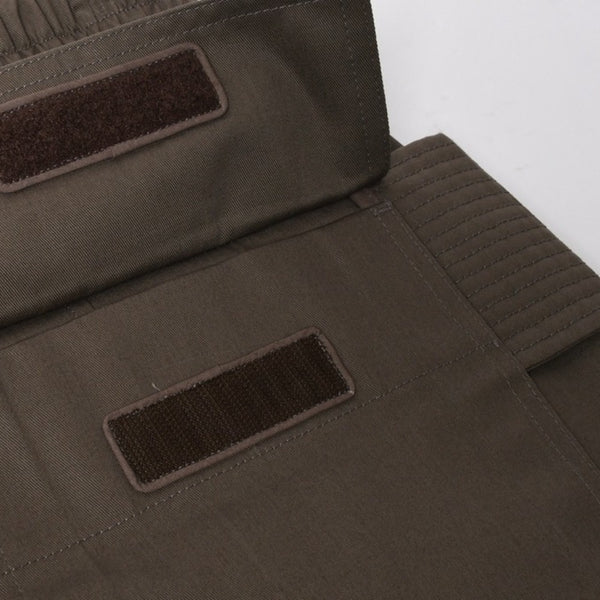 New and unused Rick Owens DRKSHDW Dark Shadow Krech Cargo Drawstring Pants Gray Brown DU02C5376-TW Used 4a008578