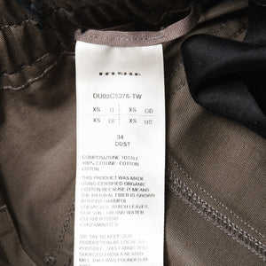 New and unused Rick Owens DRKSHDW Dark Shadow Krech Cargo Drawstring Pants Gray Brown DU02C5376-TW Used 4a008578