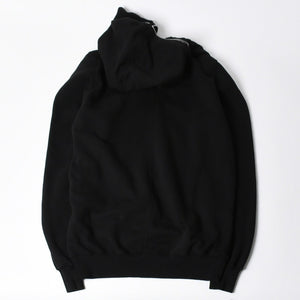 新品同様品 Rick Owens リックオウエンス DRKSHDW ダークシャドウ パーカー フーディー サイズXS ブラック シルバー金具 DU01D1283-F 中古 4a008579