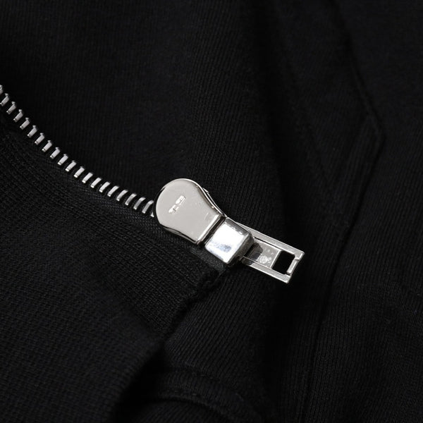 新品同様品 Rick Owens リックオウエンス DRKSHDW ダークシャドウ パーカー フーディー サイズXS ブラック シルバー金具 DU01D1283-F 中古 4a008579