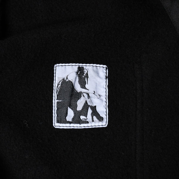 新品同様品 Rick Owens リックオウエンス DRKSHDW ダークシャドウ パーカー フーディー サイズXS ブラック シルバー金具 DU01D1283-F 中古 4a008579