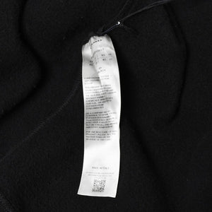 新品同様品 Rick Owens リックオウエンス DRKSHDW ダークシャドウ パーカー フーディー サイズXS ブラック シルバー金具 DU01D1283-F 中古 4a008579
