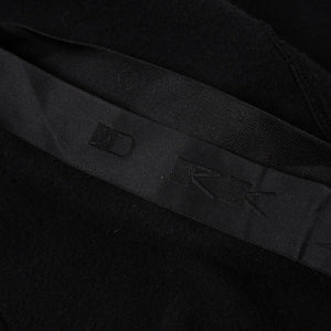 新品同様品 Rick Owens リックオウエンス DRKSHDW ダークシャドウ パーカー フーディー サイズXS ブラック シルバー金具 DU01D1283-F 中古 4a008579
