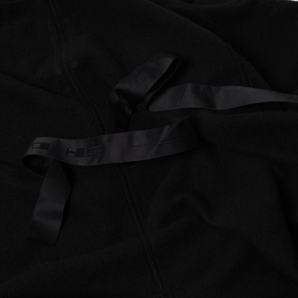 新品同様品 Rick Owens リックオウエンス DRKSHDW ダークシャドウ パーカー フーディー サイズXS ブラック シルバー金具 DU01D1283-F 中古 4a008579