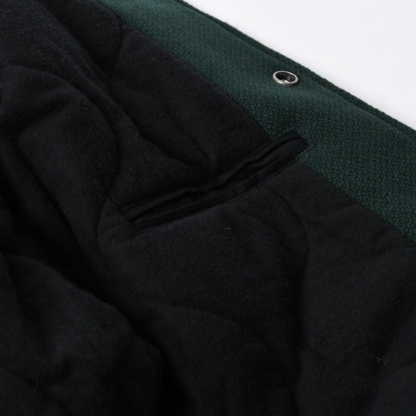 極美品 SAINT LAURENT サンローラン 17AW アウター ジャケット サイズ46 ダークグリーン ブラウン オレンジ 494172 Y180W 中古 4a008358