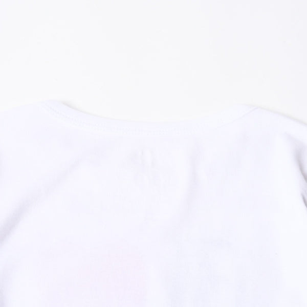 新品未使用 CHROME HEARTS クロムハーツ ヴァインハート クロップド 半袖Tシャツ サイズO/S ホワイト I♡ NY ニューヨーク限定 中古 4a007554