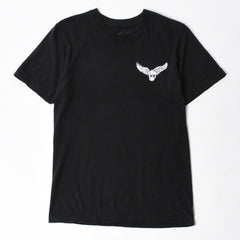 極美品 CHROME HEARTS クロムハーツ 半袖 Tシャツ 半袖Tシャツ ジョー・フォティ ブラック ホワイト サイズS 中古 4a007943