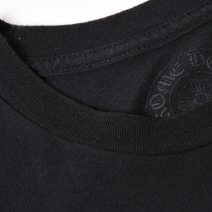 極美品 CHROME HEARTS クロムハーツ 半袖 Tシャツ 半袖Tシャツ ジョー・フォティ ブラック ホワイト サイズS 中古 4a007943