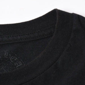 極美品 CHROME HEARTS クロムハーツ 半袖 Tシャツ 半袖Tシャツ ジョー・フォティ ブラック ホワイト サイズS 中古 4a007943