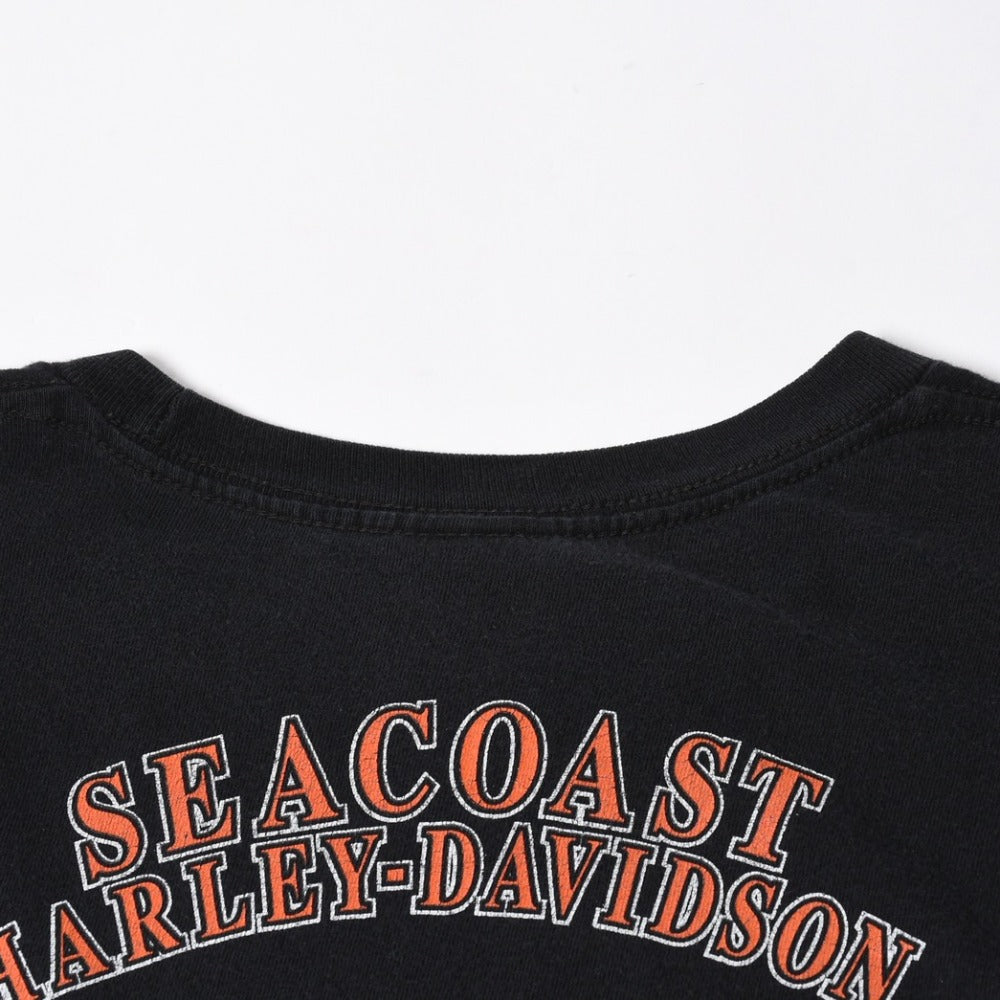 HARLEY DAVIDSON ハーレーダヴィッドソン 00's 半袖Tシャツ サイズXL ブラック コットン 2014年 古着 美品 中古 4a005848