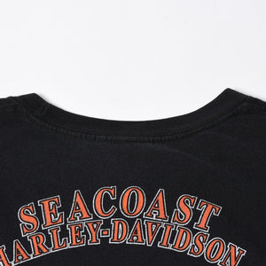 HARLEY DAVIDSON ハーレーダヴィッドソン 00's 半袖Tシャツ サイズXL ブラック コットン 2014年 古着 美品 中古 4a005848