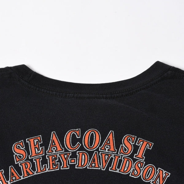 HARLEY DAVIDSON ハーレーダヴィッドソン 00's 半袖Tシャツ サイズXL ブラック コットン 2014年 古着 美品 中古 4a005848
