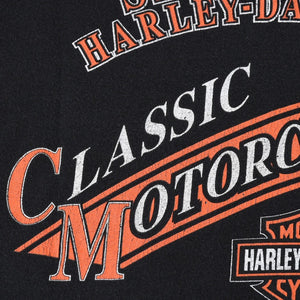 HARLEY DAVIDSON ハーレーダヴィッドソン 00's 半袖Tシャツ サイズXL ブラック コットン 2014年 古着 美品 中古 4a005848