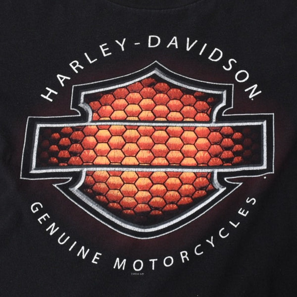 HARLEY DAVIDSON ハーレーダヴィッドソン 00's 半袖Tシャツ サイズXL ブラック コットン 2014年 古着 美品 中古 4a005848