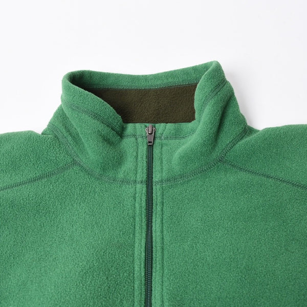 極美品 Patagonia パタゴニア ハーフジップ フリース プルオーバー グリーン シンチラ マースピアル 中古 4a008431