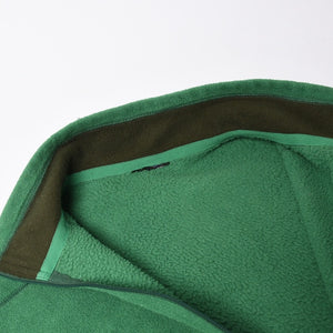 極美品 Patagonia パタゴニア ハーフジップ フリース プルオーバー グリーン シンチラ マースピアル 中古 4a008431