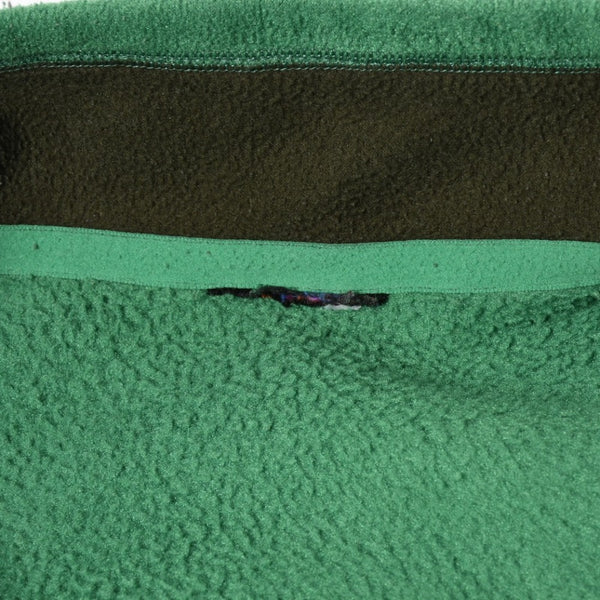 極美品 Patagonia パタゴニア ハーフジップ フリース プルオーバー グリーン シンチラ マースピアル 中古 4a008431