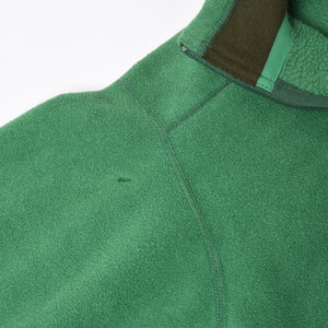 極美品 Patagonia パタゴニア ハーフジップ フリース プルオーバー グリーン シンチラ マースピアル 中古 4a008431