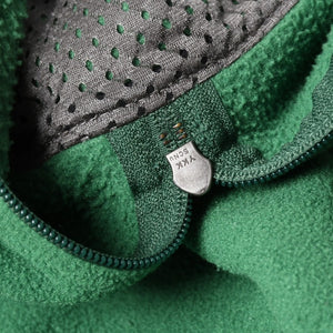 極美品 Patagonia パタゴニア ハーフジップ フリース プルオーバー グリーン シンチラ マースピアル 中古 4a008431