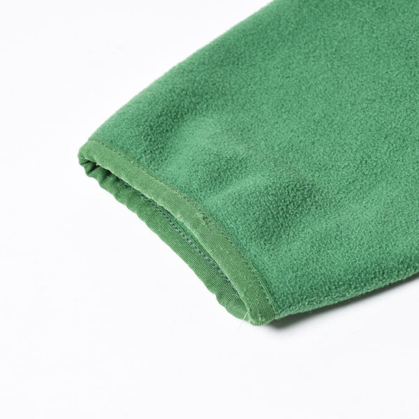 極美品 Patagonia パタゴニア ハーフジップ フリース プルオーバー グリーン シンチラ マースピアル 中古 4a008431