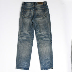 極美品 Sicko シッコ Born From Pain ボーン・フロム・ペイン Denim デニム イアンコナー インディゴブルー サイズ30 中古 4a008576