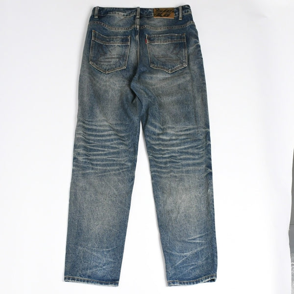 極美品 Sicko シッコ Born From Pain ボーン・フロム・ペイン Denim デニム イアンコナー インディゴブルー サイズ30 中古 4a008576