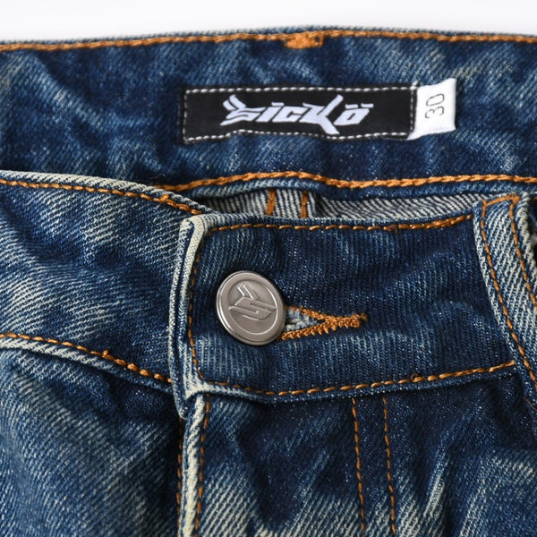極美品 Sicko シッコ Born From Pain ボーン・フロム・ペイン Denim デニム イアンコナー インディゴブルー サイズ30 中古 4a008576