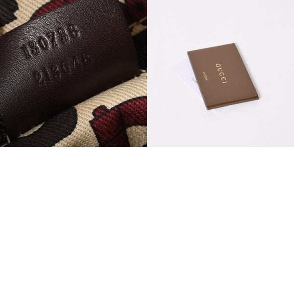 極美品 GUCCI グッチ ワンショルダーバッグ ハンドバッグ 130738 イタリア製 グッチシマレザー ブラウン ゴールド金具 中古 4a008265