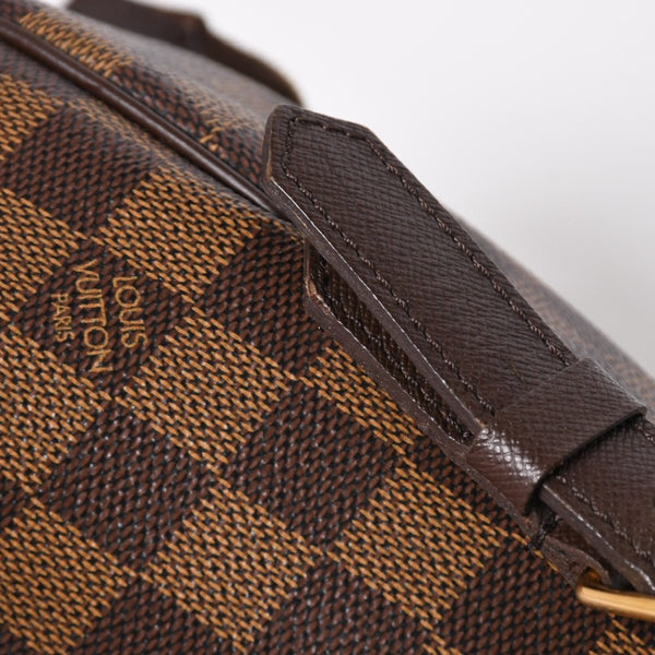 新品同様品 LOUIS VUITTON ルイヴィトン べレムMM ダミエ ブラウン ゴールド金具 N51174 ハンドバッグ 中古 4a008239