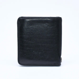 CHROME HEARTS クロムハーツ DR. DIGIACOMO ドクター・ディジャコモ カードケース コインケース ブラック シルバー金具 美品 中古 4a008301