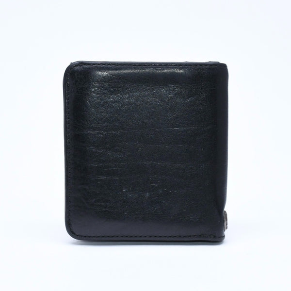 CHROME HEARTS クロムハーツ DR. DIGIACOMO ドクター・ディジャコモ カードケース コインケース ブラック シルバー金具 美品 中古 4a008301