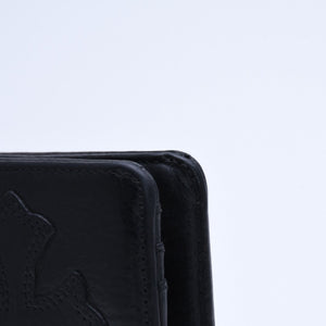 CHROME HEARTS クロムハーツ DR. DIGIACOMO ドクター・ディジャコモ カードケース コインケース ブラック シルバー金具 美品 中古 4a008301