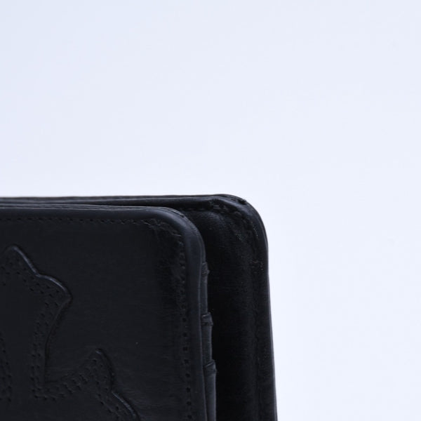 CHROME HEARTS クロムハーツ DR. DIGIACOMO ドクター・ディジャコモ カードケース コインケース ブラック シルバー金具 美品 中古 4a008301