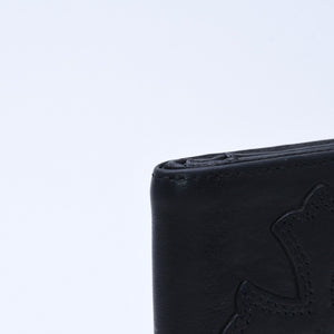 CHROME HEARTS クロムハーツ DR. DIGIACOMO ドクター・ディジャコモ カードケース コインケース ブラック シルバー金具 美品 中古 4a008301