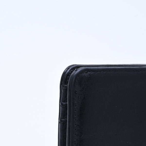 CHROME HEARTS クロムハーツ DR. DIGIACOMO ドクター・ディジャコモ カードケース コインケース ブラック シルバー金具 美品 中古 4a008301